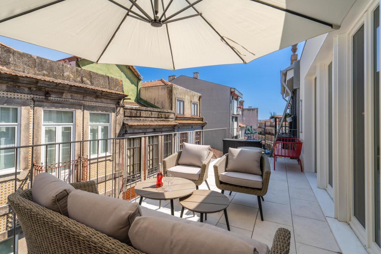 Ferienwohnung Host Wise - Luxurious Private Flats - Balcony Porto Exterior foto