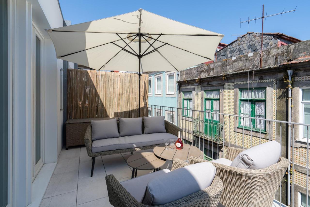 Ferienwohnung Host Wise - Luxurious Private Flats - Balcony Porto Exterior foto